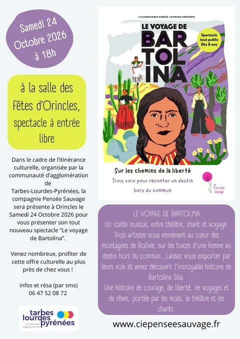 Agrandir l’image : L'itinérance Culturelle continue pour Bartolina !
